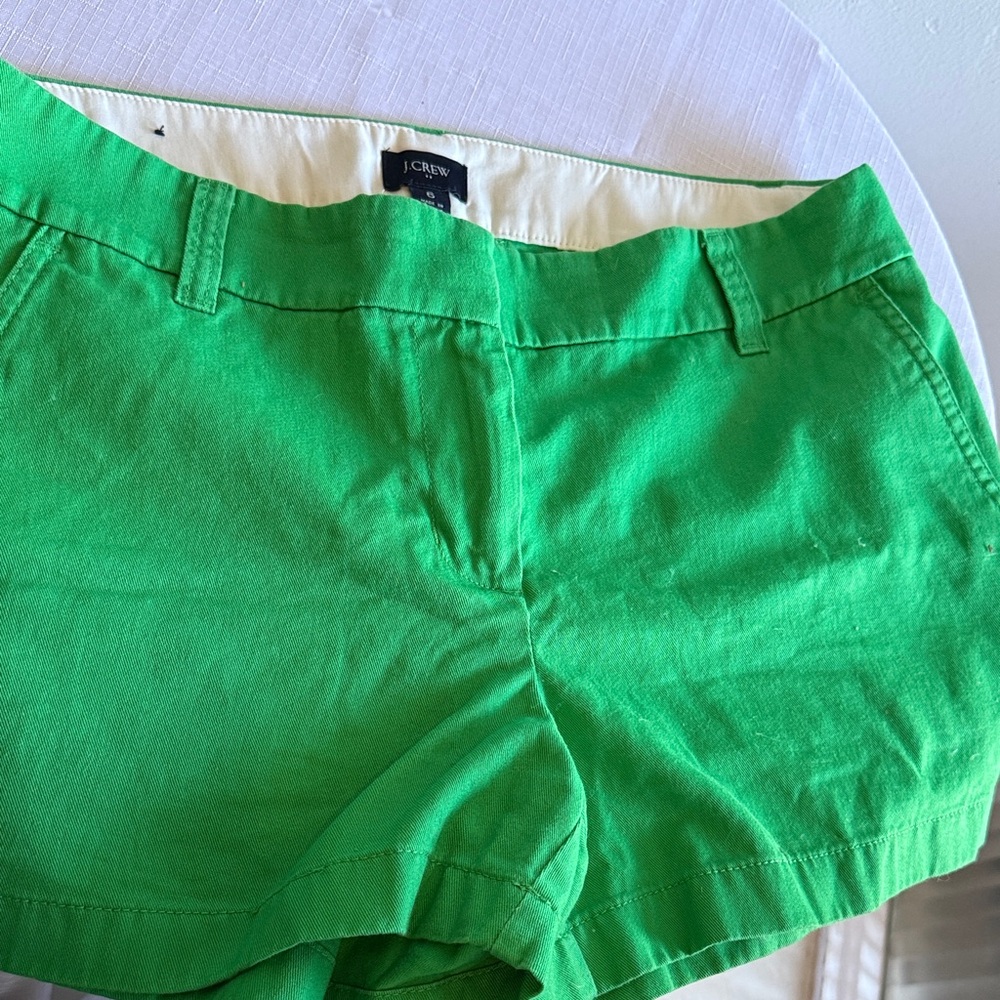 J. Crew Bright Green Women's Bermudas
